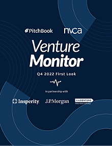 PitchBook-NVCA Venture Monitor First Look