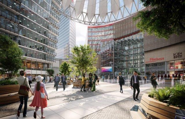 Sony Center: 200 Mio. Euro für Neupositionierung und Umbenennung