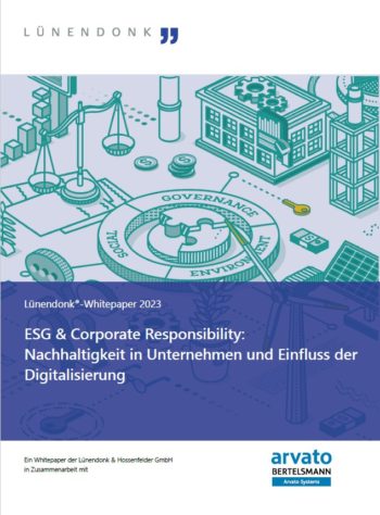 WHITEPAPER: Einfluss der Digitalisierung auf ESG und Corporate Responsibility (Lünendonk-Whitepaper)