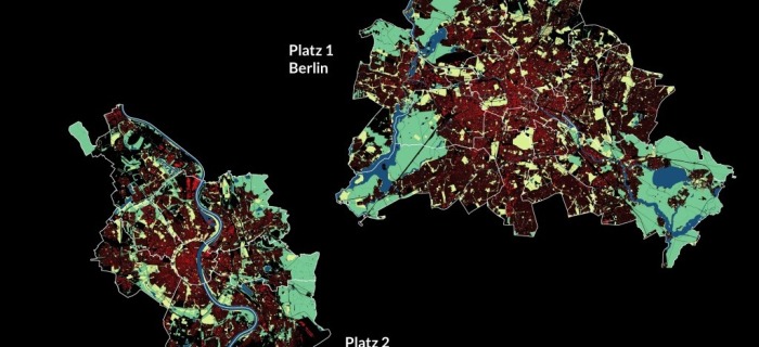 Berlin an der Spitze: Grün- und Erholungsflächen in Deutschlands Top-Städten