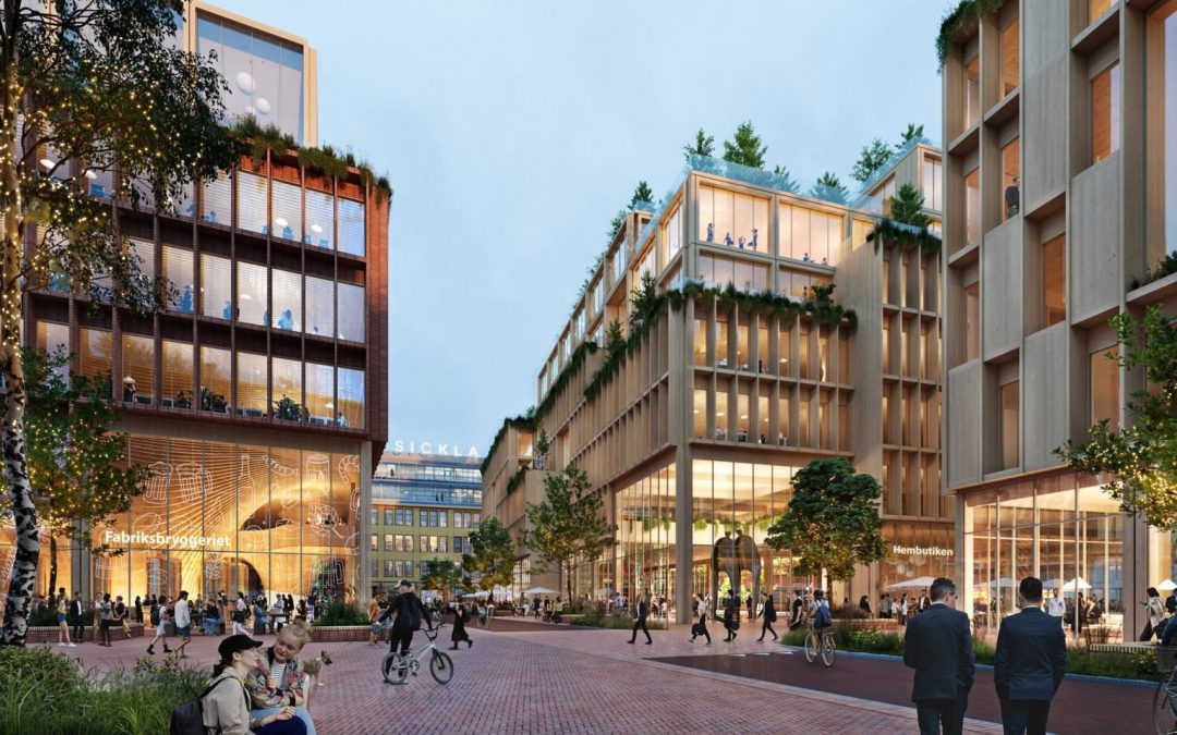 “World’s largest wooden city” set to be built in Stockholm