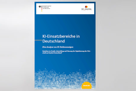 KI-Einsatzbereiche in Deutschland (2023)