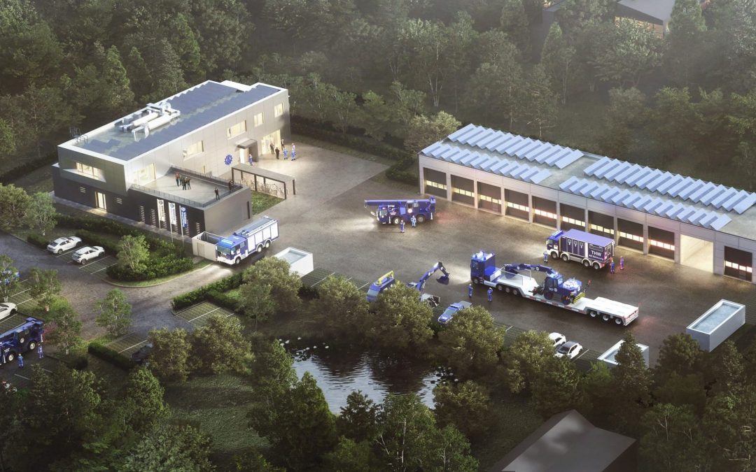 Bundesweit einzigartig: Goldbeck baut THW-Gebäude in Serie