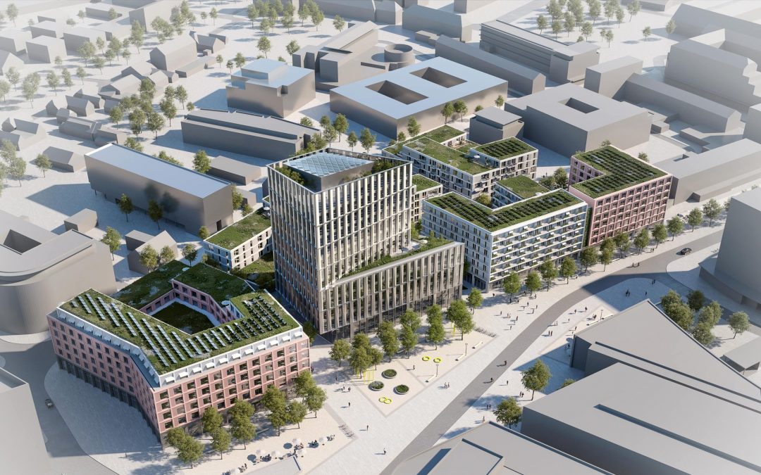 Wohnen: Volksbank BRAWO plant neues Stadtquartier zwischen Bahnhof und Innenstadt