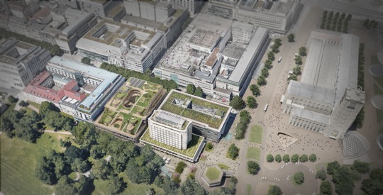 Büro: LBBW Immobilien schließt Planung des neuen Schlossgartenquartiers ab – Baubeginn 2024