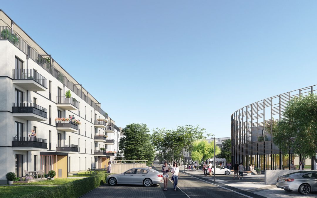 Fachmarktzentren: Bonava verkauft vermietete ESG-Mixed-Use Immobilie im Quartier HUGOS in Berlin