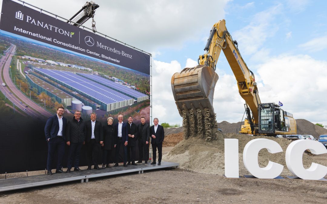 Logistik: Bau des neuen International Consolidation Center (ICC) für die Mercedes-Benz AG hat begonnen