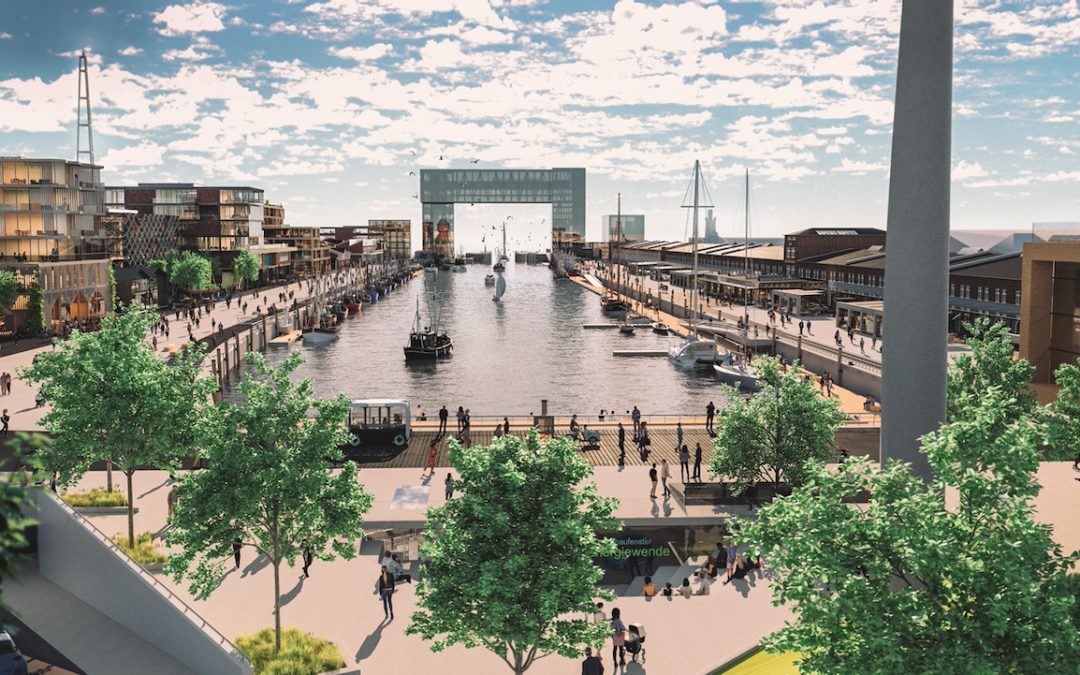 Hotel: Startschuss im Alten Fischereihafen Cuxhaven für HENRI Hotel, Restaurants und Läden ab Sommer 2026