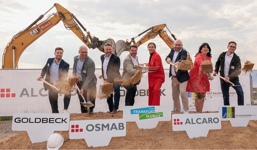 Logistik: ALCARO Invest feiert Spatenstich für zweite Halle auf dem Log Plaza Frankfurt (Oder)