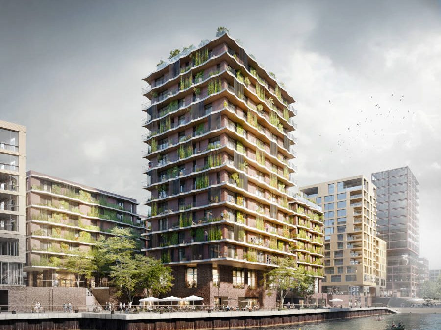 Deutschlands erstes Wohnhochhaus im Cradle-2-Cradle-Prinzip