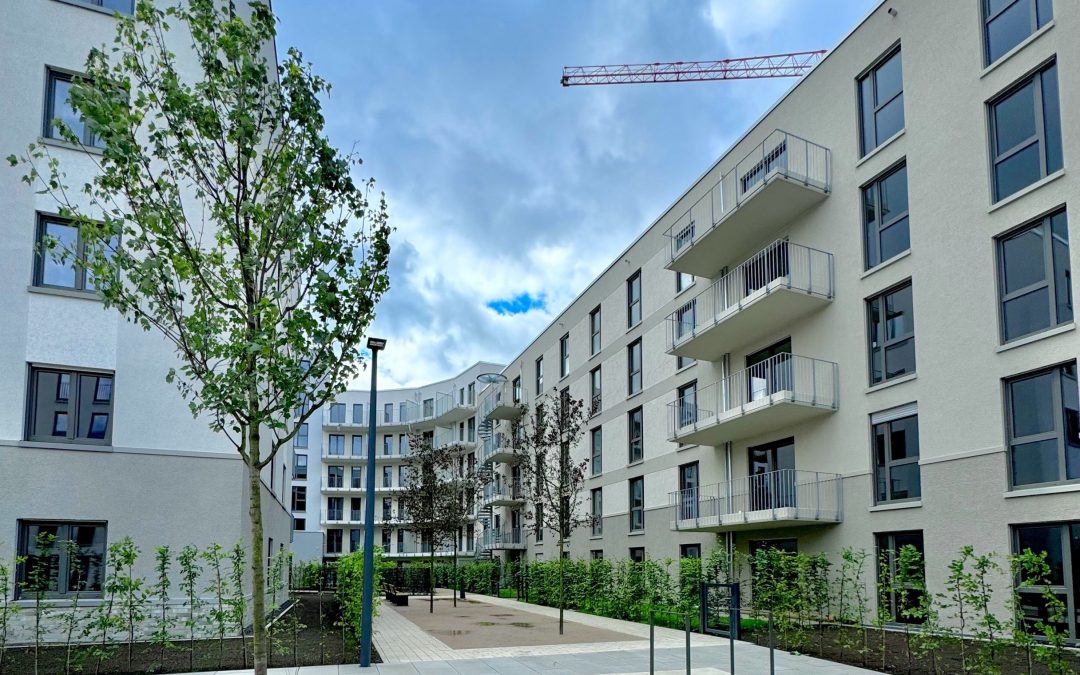 Wohnen: Schönhof-Viertel Frankfurt: Instone schließt Bau von 217 Wohnungen ab
