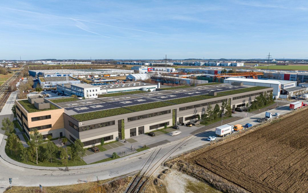 In Kirchheim rollen die Bagger für das Panattoni City Dock