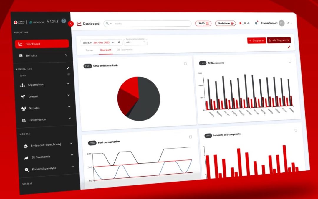 Vodafone Business Launches New CSRD Sustainability Reporting Solution