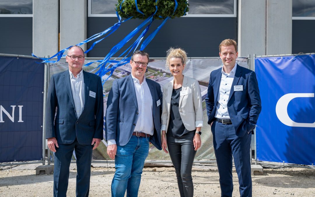 Logistik: Richtfest mit CATL: Panattoni Park Nohra erreicht wichtigen Baufortschritt