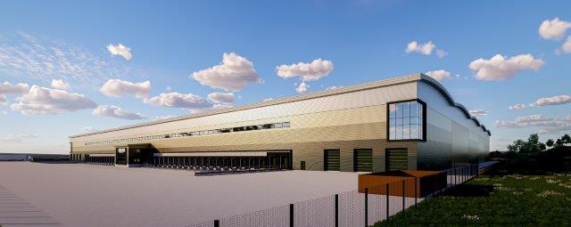 Invesco und GARBE entwickeln Logistikprojekt von über 51.000 m²