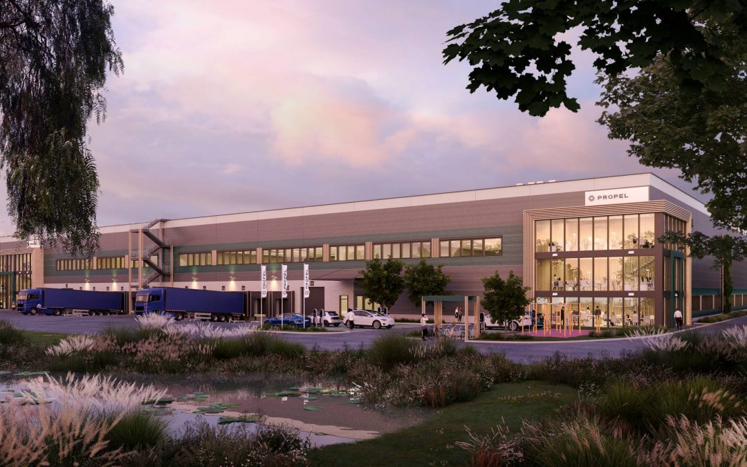 Invesco Real Estate und Propel Industrial revitalisieren 80.000 m² großes Brownfield-Areal in Bruchsal