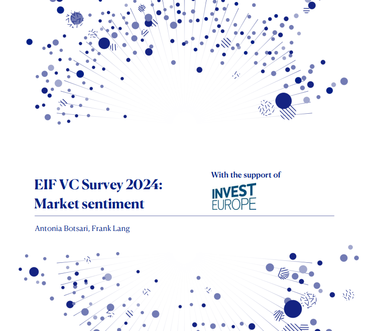 EIF Venture Capital Survey 2024: Market sentiment