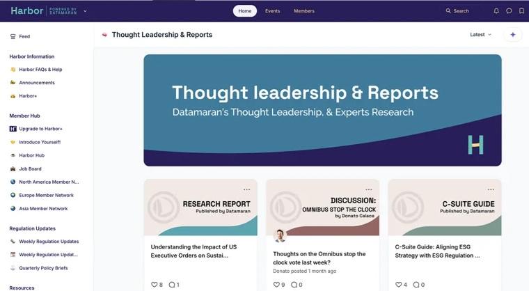 Datamaran Launches Networking Platform for Sustainability Professionals