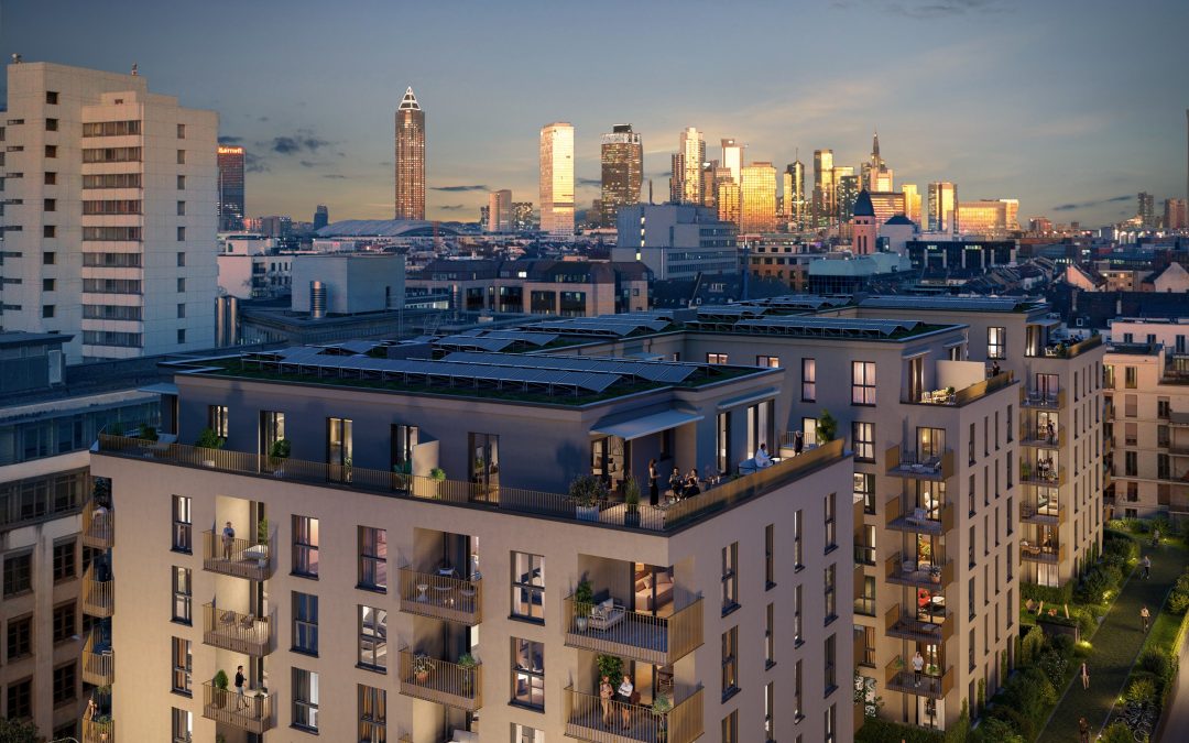 Wohnen: Instone startet Abbrucharbeiten für neues Wohnquartier „Lahnwarte“ im Frankfurter Gallus