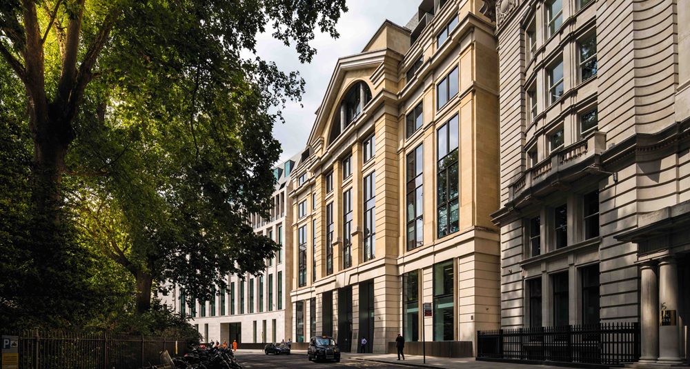 Büro: Union Investment verkauft Büroimmobilie Finsbury Circus House in London an Joint Venture aus Aware Super und Delancey