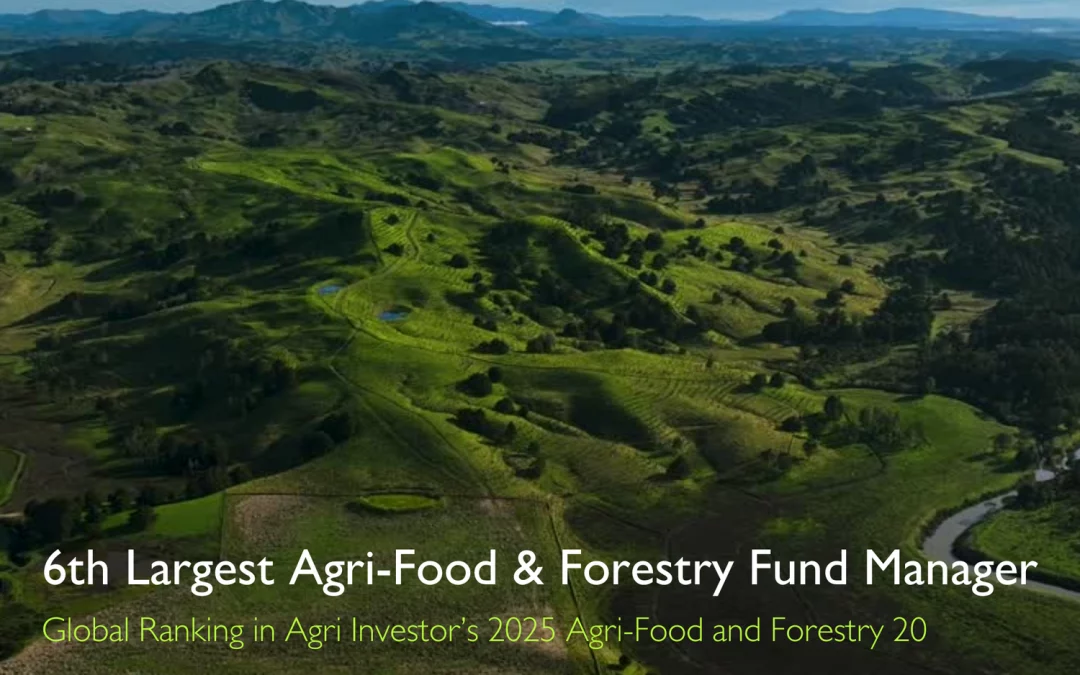 Stafford Ranked #6 Globally in Agri Investor’s AFF20 Fund Manager Rankings