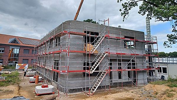 Norddeutschlands erstes Gebäude aus dem 3D-Drucker