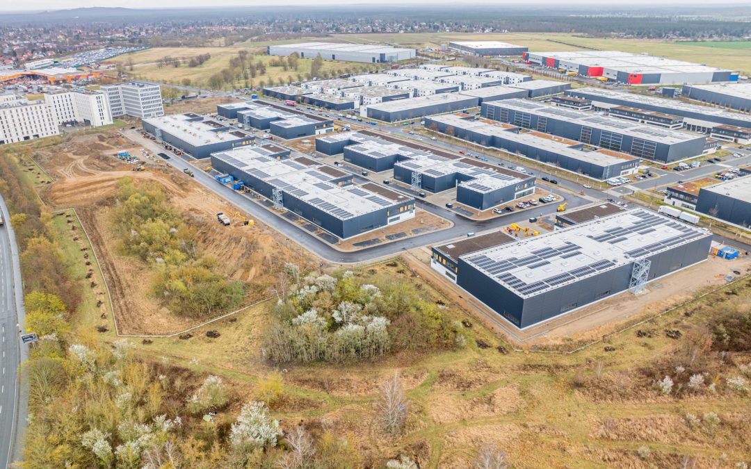 Logistik: SEGRO Park Berlin Airport – neuer Bauabschnitt mit 27.500 m² Light-Industrial-Flächen fertiggestellt