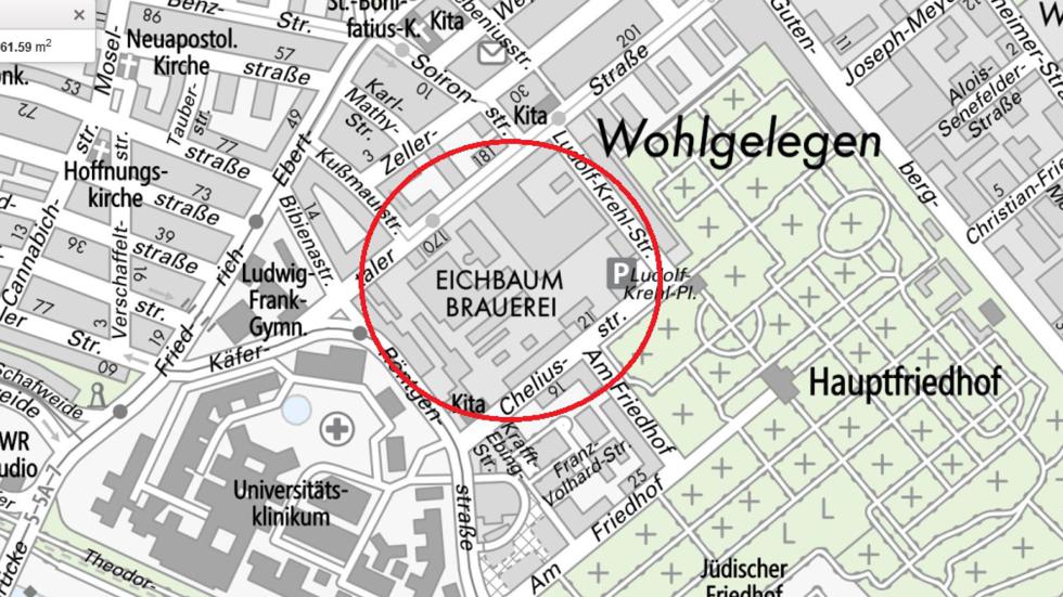 Uniklinik-Verbund schielt auf das Brauerei-Gelände