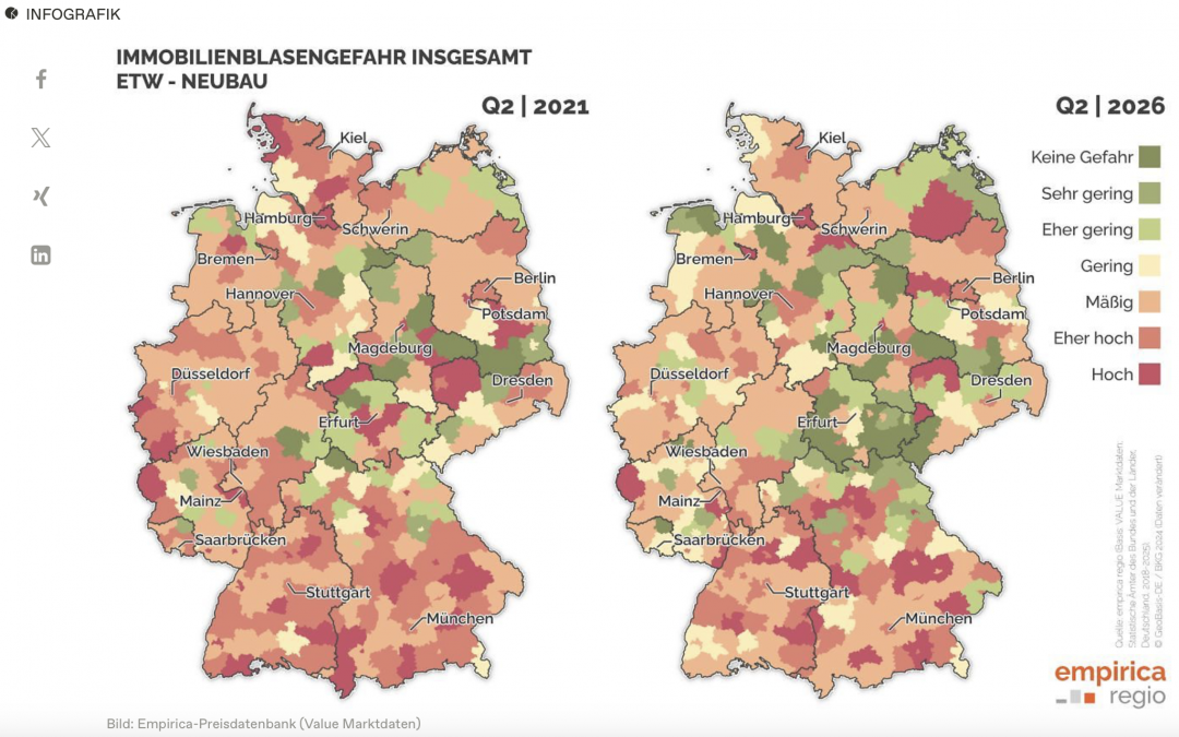 Immobilienblase: Wann kippt das fragile Gleichgewicht?